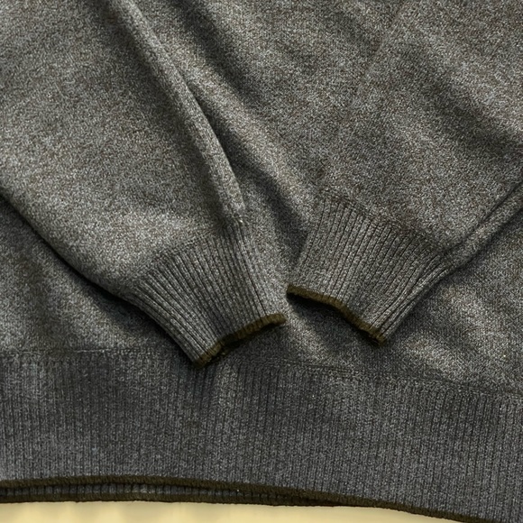 ALBERTO CARDINALI Men’s Pullovers sweater quarter zipper Sz L - Picture 4 of 13